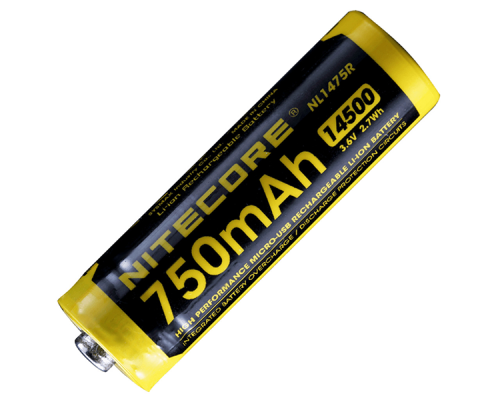 Аккумуляторная батарея Nitecore NL1475R 14500 USB 750mah Аккумуляторная батарея Nitecore NL1475R 14500 USB 750mah