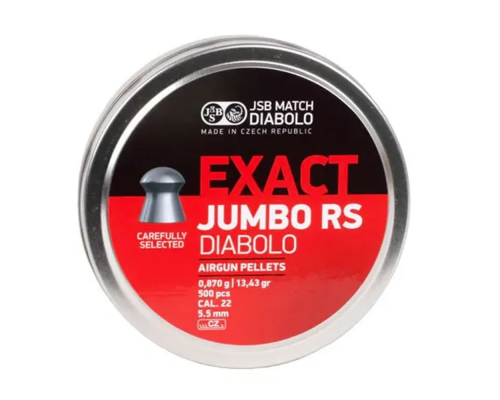 Пули для пневматики JSB Exact Jumbo RS 5.52мм 0.87гр. (500шт)