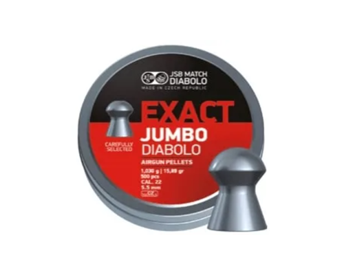 Пули для пневматики JSB Jumbo Exact 5.52мм 1.03гр (500шт)